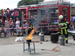 Brandweer Demo tijdens feestweek Buitenpost
